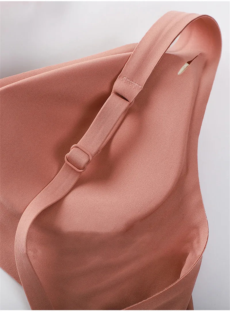 Sexy Seamless Deep V Wireless Bra