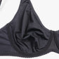 Underwire Bra for Large Breasts - Plus Size Thin Unlined Bra (Sizes 38C-44C, 38D-48D)
