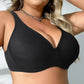 Underwire Bra for Large Breasts - Plus Size Thin Unlined Bra (Sizes 38C-44C, 38D-48D)