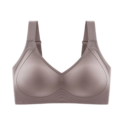 Push Up Wireless Bra - Seamless Thin Cup Plus Size Bralette (M-6XL)