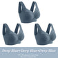 3Pcs Plus Size Seamless Wireless Sport Bras