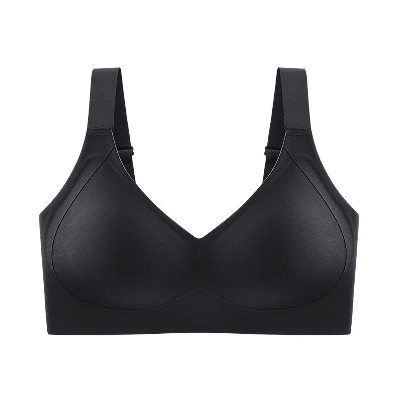 Push Up Wireless Bra - Seamless Thin Cup Plus Size Bralette (M-6XL)