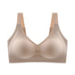 Push Up Wireless Bra - Seamless Thin Cup Plus Size Bralette (M-6XL)